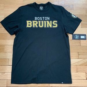 Boston Bruins Appliqué Patch Tee NWT